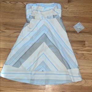 GAP Beige and Gray Dress